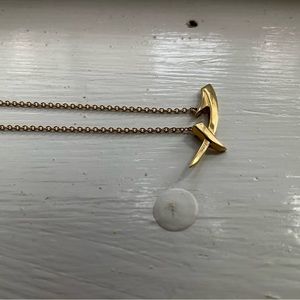 Tiffany Paloma Picasso gold Sagittarius necklace